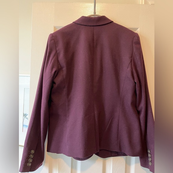 Anne Taylor Full Suit in Plum - Picture 5 of 9